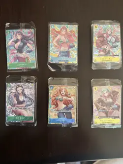 One Piece TCG EXCLUSIVE Asia Mini Tin Vol 2 Set of 6 Sealed Promo Cards - Image 2