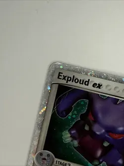 Pokemon TCG Exploud EX Holo Card 92/100 Crystal Guardians Series Heavy Play - Image 5
