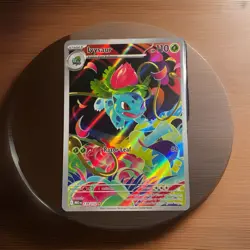 Ivysaur 134/132 Mega Evolution Full Art Holo Pokemon Card Near Mint 💨 Shipping - Image 1