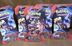 Pokemon TCG Destined Rivals Booster Packs Sleeved Hanger Packs Cards Lot 5 New - Image 1