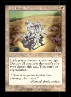 MTG Harsh Mercy LP Light Play Onslaught [695] - Image 1