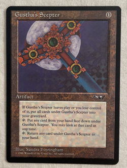1x Gustha's Scepter Alliances MTG Magic the Gathering NM - Image 1