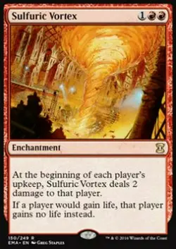 mtg magic sulfuric vortex sulfureux ENGLISH scourge masters 4 available - Image 2