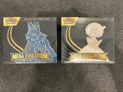 2x Mega Evolution Elite Trainer Box ETB Pair 1 Blister Pokemon Gardevoir Lucario - Image 2