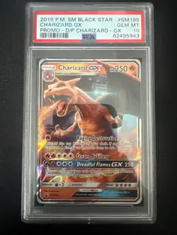 Pokemon Charizard GX SM195 Black Star Promo Englisch PSA 10 GEM MINT #SM195 - Image 1