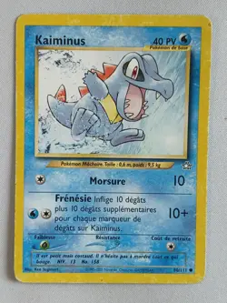 Carte pokemon FRANCAIS Kaiminus (NG 80) Neo Genesis [PLAYED] 19.07.2025A - Image 1