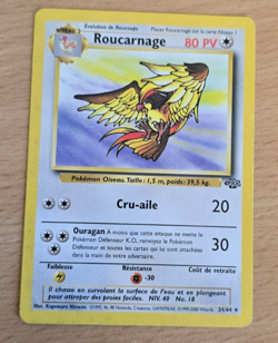 Carte Pokemon : Roucarnage 24/64 Edition 2 Jungle Wizards Francaise - Image 1