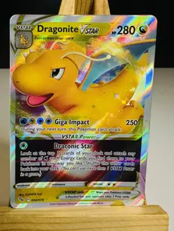 Dragonite Vstar 050/078 Holo Ultra Rare [NM] [Pokemon Go] (2022) - Image 1
