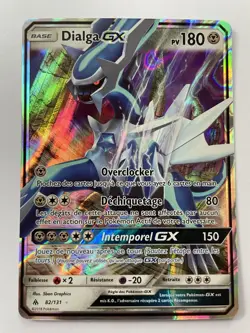 Carte Pokemon DIALGA GX 82/131 Soleil et Lune Lumiere Interdite FR NEUF - Image 1
