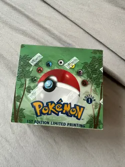 Pokemon booster box display sealed 1. edition ovp english jungle 1st 1999 - Image 2