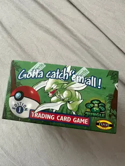 Pokemon booster box display sealed 1. edition ovp english jungle 1st 1999 - Image 5