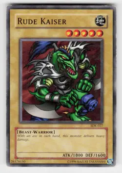 Starter Deck: Kaiba #SDK-027 Rude Kaiser - Image 1