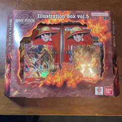 Bandai One Piece Card Game Illustration Box vol. 5, Brand New - Image 1