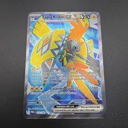 Pokemon TCG Tapu Koko EX Paradox Rift Holo Ultra Rare Card 222/182 Near Mint - Image 2