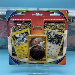 Pokemon 2 Pack Blister Fusion Strike 3 Promo Cards & Coin Forces of Nature Trio 820650808982 - Image 1