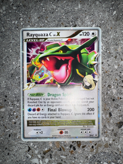 Pokemon TCG Cards Rayquaza C LV.X DP47 Promo Holo - Image 4