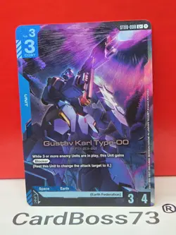 🔥 Gustav Karl Type-00, ST08-008 C+ , Gundam Card Game, Flash of Radiance - Image 4