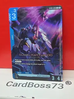 🔥 Gustav Karl Type-00, ST08-008 C+ , Gundam Card Game, Flash of Radiance - Image 5