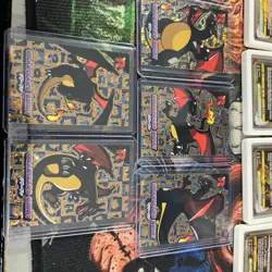 5x Charizard Card Lot - Gold Holo Box Hit - Team Rocket Database - Pokemon - Image 1