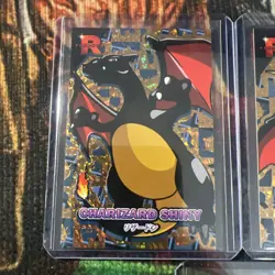 5x Charizard Card Lot - Gold Holo Box Hit - Team Rocket Database - Pokemon - Image 2