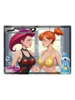SunInAries Customs Goddess Waifu Universe Card Team Rocket’s LatherMania SIA139 - Image 1