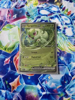 Sprigatito ex 087 Sv: Scarlet & Violet Promo Cards Holo NM - Image 1