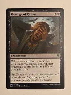 Revenge of Ravens X1 ELD MTG Throne of Eldraine 104/269 - Image 1