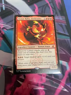 MTG - AVATAR ROKU FIREBENDER - MYTHIC - NM - TLE - Image 1