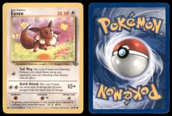 EEVEE 51/64 JU JUNGLE POKEMON COMMON HP - Image 1
