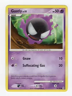 Pokemon Gastly 4 Card Lot #62/100, 64/99, 63/102, 36/111 LP - Image 4