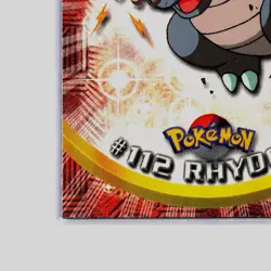 💥 1999 Topps Pokemon Cards - Series 2- Blue Logo - Rhydon #112 - Image 2