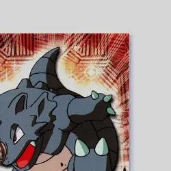 💥 1999 Topps Pokemon Cards - Series 2- Blue Logo - Rhydon #112 - Image 5