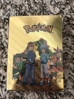 Pokemon gold Sealed Card Deck Set - Image 1