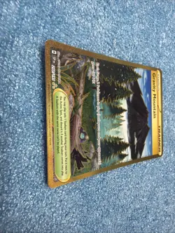 Gravity Mountain 250/191 Hyper Rare Gold Pokemon Surging Sparks NM - Image 3