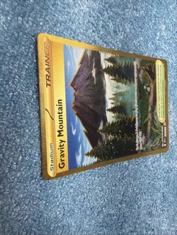 Gravity Mountain 250/191 Hyper Rare Gold Pokemon Surging Sparks NM - Image 5