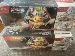 Pokemon Prismatic Evolutions Surprise Box/Booster Sam's Club Bundle (Lot Of 2) - Image 1