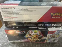 Pokemon Prismatic Evolutions Surprise Box/Booster Sam's Club Bundle (Lot Of 2) - Image 2
