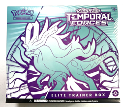 POKEMON ELITE TRAINER BOX ETB TEMPORAL FORCES BLUE NEW SEALED AWESOME ! - Image 1