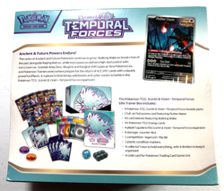 POKEMON ELITE TRAINER BOX ETB TEMPORAL FORCES BLUE NEW SEALED AWESOME ! - Image 2