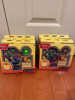 Pokemon Day 2026 Collection 3 Packs & Pikachu Promo New Sealed Phantasmal Flames - Image 1