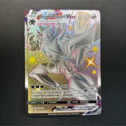 Pokemon Grimmsnarl VMAX SV117/SV122 Shining Fates Shiny Holo Rare Full Art 330HP - Image 1