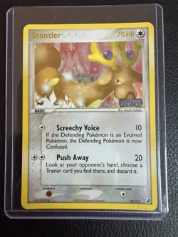 Pokemon TCG Stantler EX Unseen Forces 32/115 STAMPED HOLO - Image 1