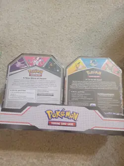 Pokemon TCG V Heroes Bundle Tin 2-Pack Jolteon & Espeon NEW SEALED Box Boosters 820650855658 - Image 2