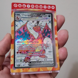 Pokemon TCG Charizard EX Scarlet and Violet SVP 056 Black Star Promo - Image 2