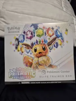2025 Pokemon Prismatic Evolutions Pokemon Center Etb - Image 1