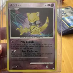 Pokemon TCG Abra Mysterious Treasures 69/123 Reverse Holo Common 50HP English - Image 1