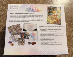 Pokemon Prismatic Evolutions ETB Elite Trainer Box Factory Sealed - Image 3