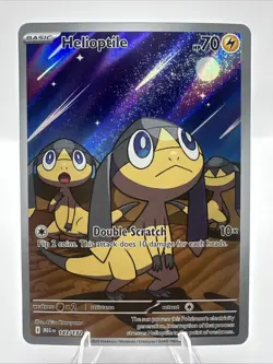 Helioptile Illustration Rare #143/132 Pokemon Mega Evolution - Image 1