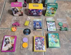 Pokemon TCG Premium Tournament Collections Marnie Cyrus Professor Juniper READ📚 - Image 2