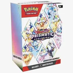 Pokemon TCG Prismatic Evolutions Booster Bundle New Factory Sealed - Image 1